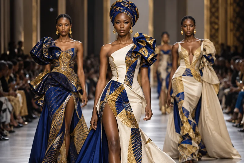 Inspiration défilé de mode contemporaine